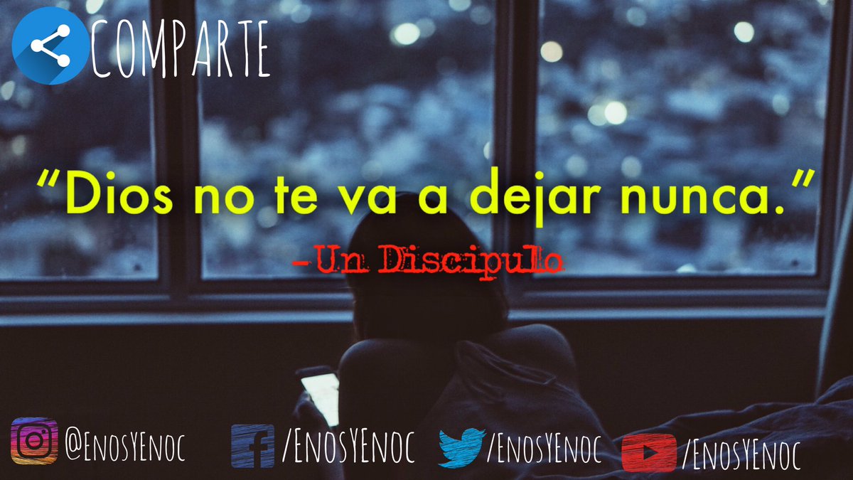 EnosYEnoc's tweet photo. Confía en El, El hará.🔥📖🔥
———————————————-
#DiosTeAma #PlanDeDios #VoluntadDeDios #Jesucristo #AmorDeDios #Fe #Iglesia #EnosYEnoc #ConectateConDios #DiscipulosDeCristo #Dios https://t.co/9y01mORw1r