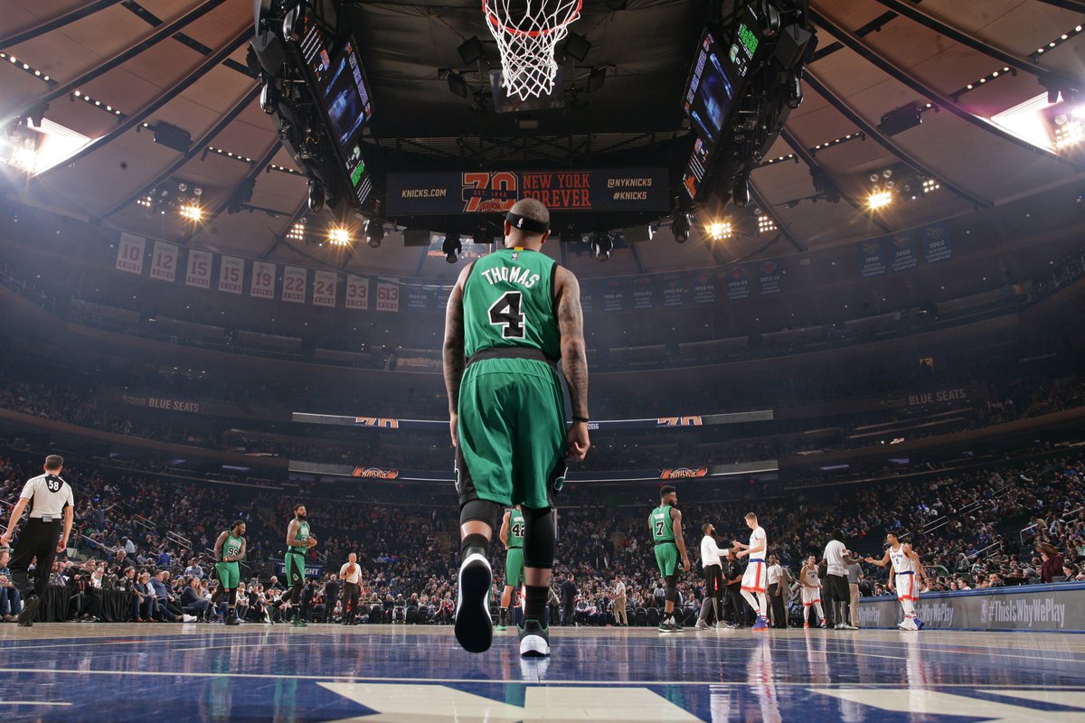 CBSSportsHQ's tweet photo. No one was doing what Isaiah Thomas was doing at his size during the 2016-17 season:

28.9 PPG
5.9 APG
46.3 FG%
37.9 3P%

All-Star
All-NBA
Finished 5th in MVP voting https://t.co/v6pjySHvoD