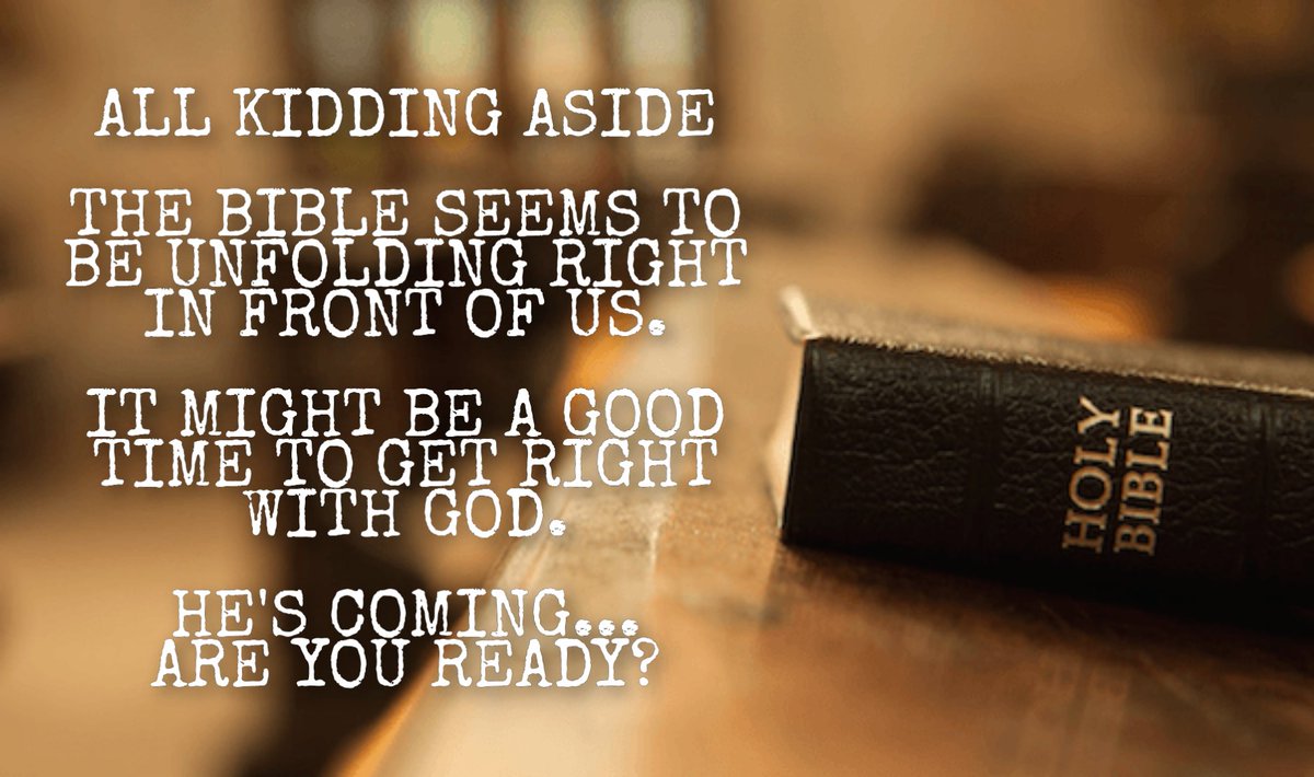tonyrobles's tweet photo. Yeah I know I like to joke around a lot, but on serious note, it's probably time you got yourself right with God. π #NotJoking #GodLovesYou #HaveFaith #Read #TheBible #Pray #InGodWeTrust #EternityAwaits #ThatIsNoJoke https://t.co/PInsuj8wO2
