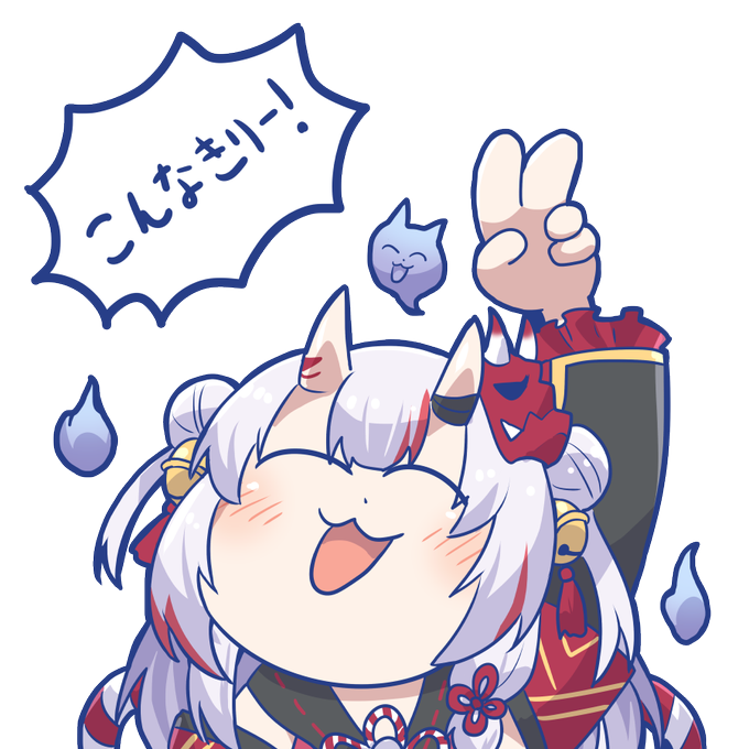 年06月 百鬼あやめ 人気ツイート ホロライブのファンアート イラスト Twimee