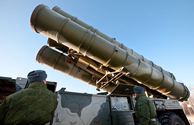 The S400 Triumf is a mobile but complex air defence system.Primary Components include:Command and Control Center  Missile system 3 Permanent Radar Systems Self Protection System Administrative SystemSecondary Include: One more radar, AWACS, extra missile sys