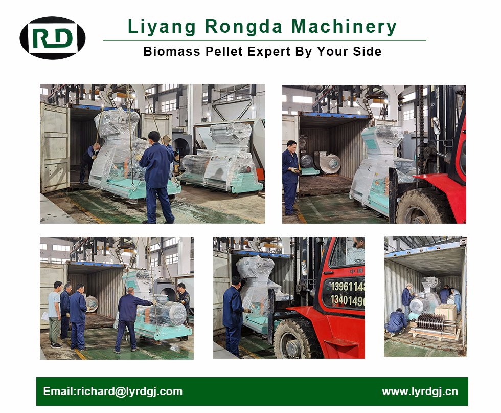 ship 2 sets of wood hammer mills and spare parts  to our clients in Russia today. #woodpellet #biomass #hammermill #renewables