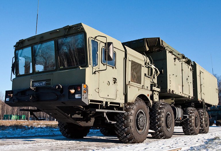 92N6E   Multifunctional radar  Range:   400Km  Tracking: 100 targets at same time