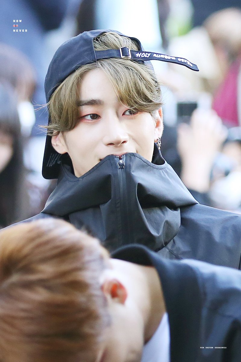 13. seungwoo handsome for tos at music bank, this look is highkey underrated