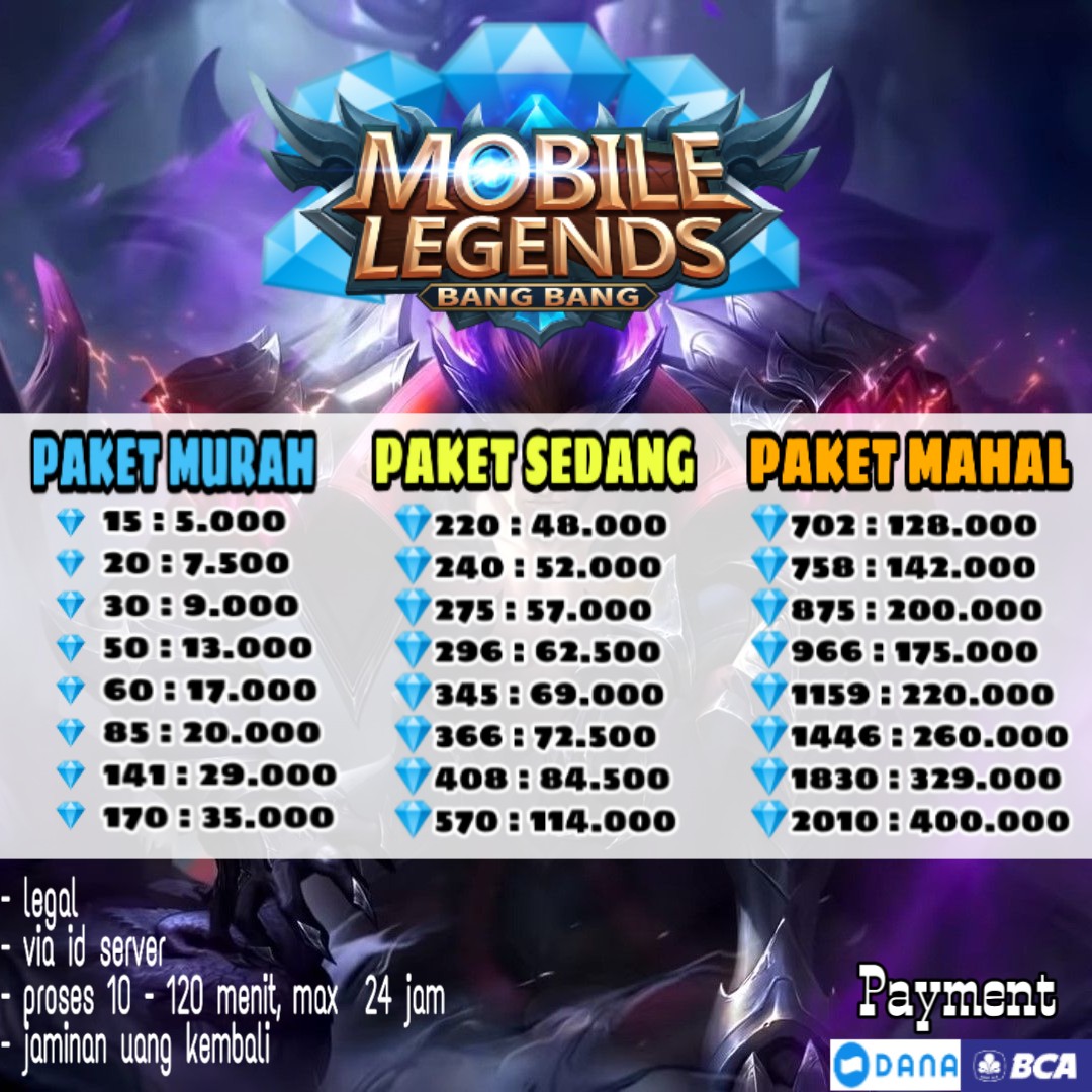 Ler Jual Diamonds Voucher Game Di Belibeli Twitter