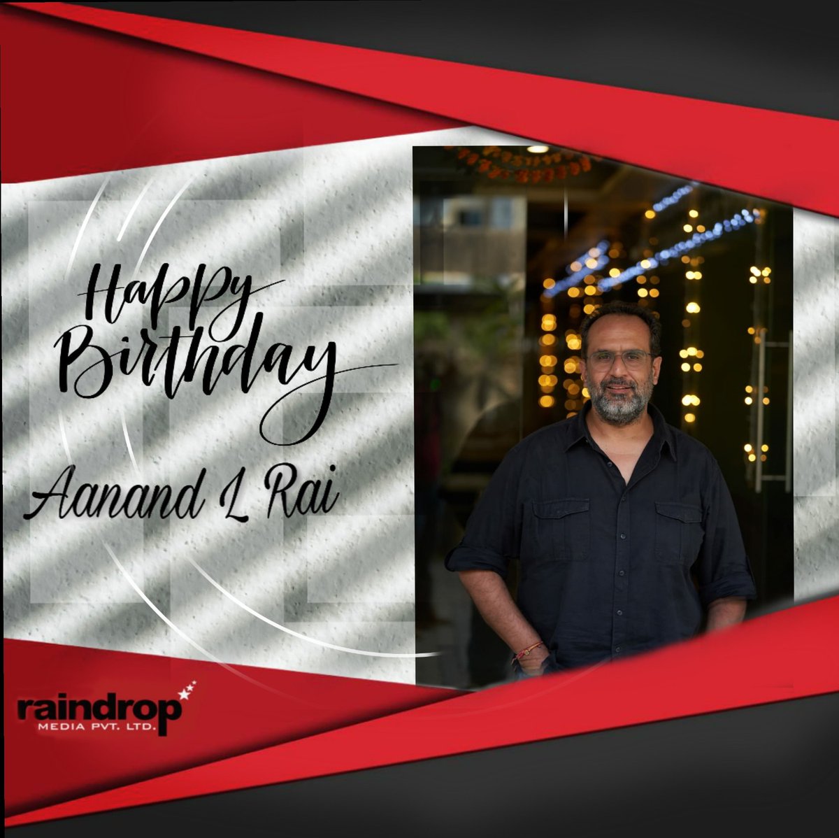 Here’s wishing the ace filmmaker <a href="/aanandlrai/">Aanand L Rai</a> a very happy birthday. #HappyBirthdayAanandLRai