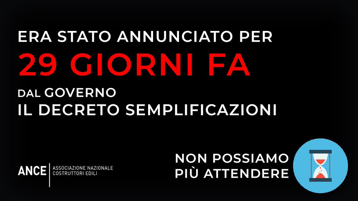 #Dlsemplificazioni
#RipartireDallEdilizia