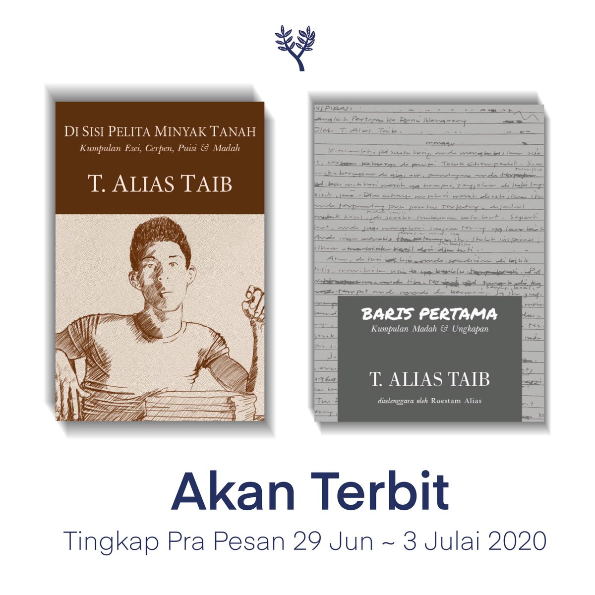 PusakaAlias's tweet photo. Akan Terbit. #taliastaib #pusakaalias https://t.co/gcQ2FquH5B