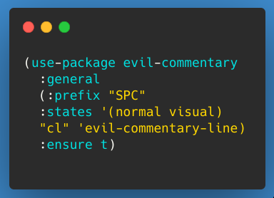 The sane commenting in spacemacs comes from evil-commentary