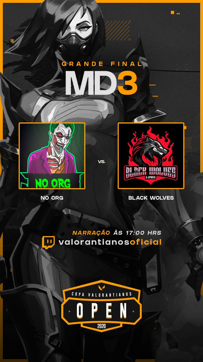 BlackWolvesEsp2's tweet photo. A GRANDE FINAL SERÁ AMANHÃ AS 17:00 HORAS.....🥇🙏🏼🐺
VAMOS DAR O NOSSO MELHOR PRA PODER ESTÁ LEVANDO O GRANDE TÍTULO PARA A EQUIPE!!! 
#GoMatilhaaaaaaa https://t.co/R8YErKiTF2