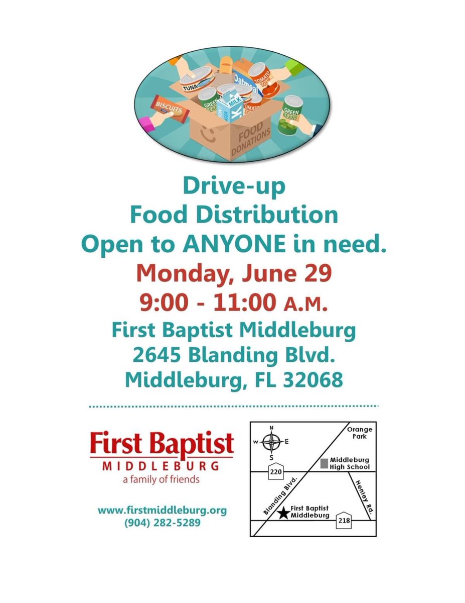 Community event for those who may be in need.