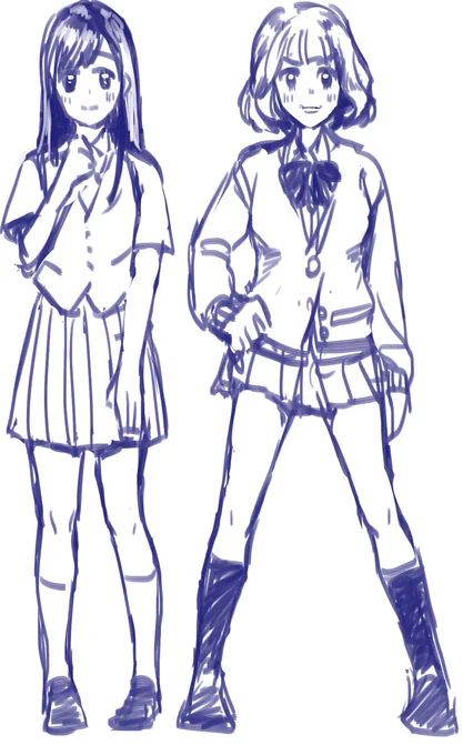 そういえばという感じで晒す霜さんとドンしたらだいたい解釈一致だった双子の彼女(モブ)(別れる)

?→黒髪ロングのストレートでちょっと内気で清楚な子
?→茶髪ウェーブで抱きついたら柔らかい、ちょっと苛烈で面倒見のいい子
※どっちも足が綺麗 