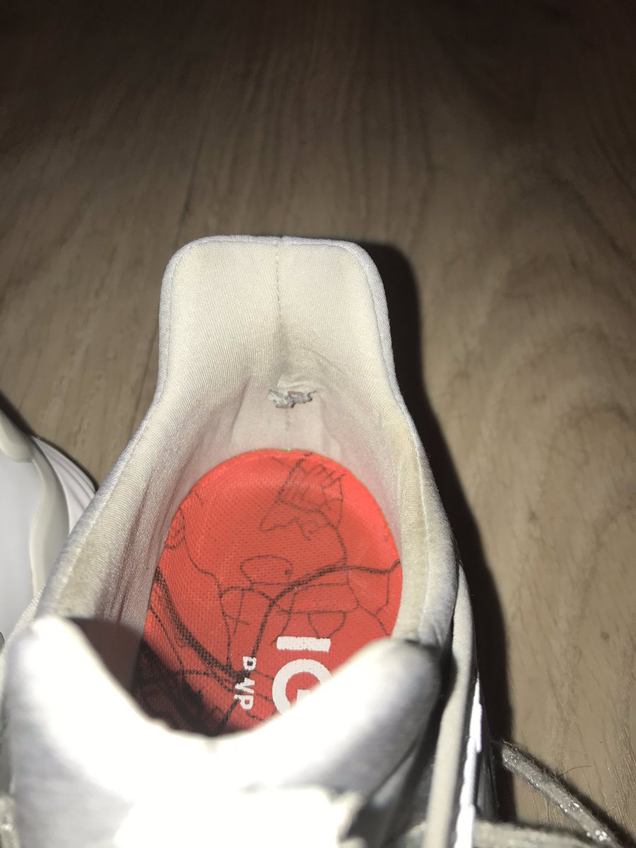 SugKnight16's tweet photo. @PUMAGolf used these for about 10 rounds this year and the back heels are already falling apart. Can we get a warranty replacement for a new set of wheels!?!? https://t.co/x3E4BS5vmo