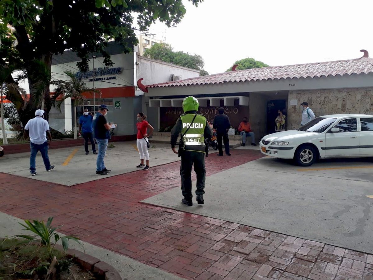 Alcaldia De Barranquilla On Twitter Hoy La Patrullacovid Acudio Al Reporte Ciudadano Sobre La Sospecha De Contagios De Covid 19 En El Restaurante Jardines De Confucio Junto A Inspectores Se Verifico Que No