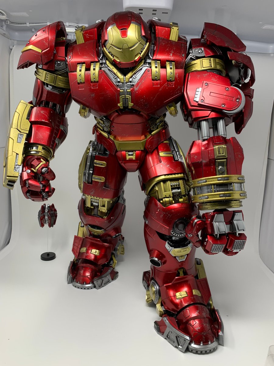 ハルクバスターにジャックハンマーアーム取り付けました！取り付け自体