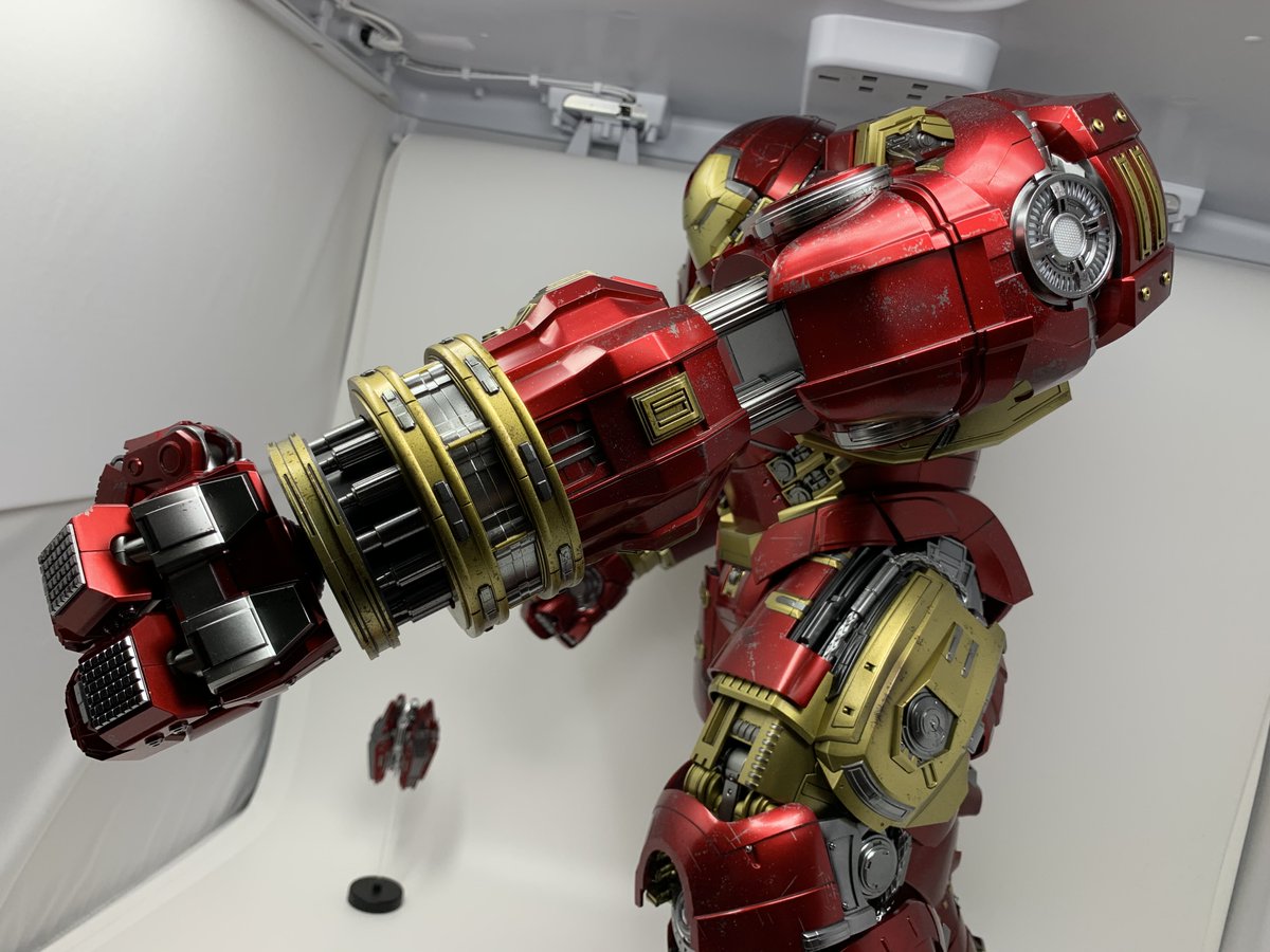 ハルクバスターにジャックハンマーアーム取り付けました！取り付け自体