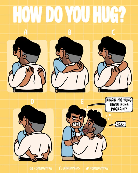 So how do you hug? #artph #dandampas 