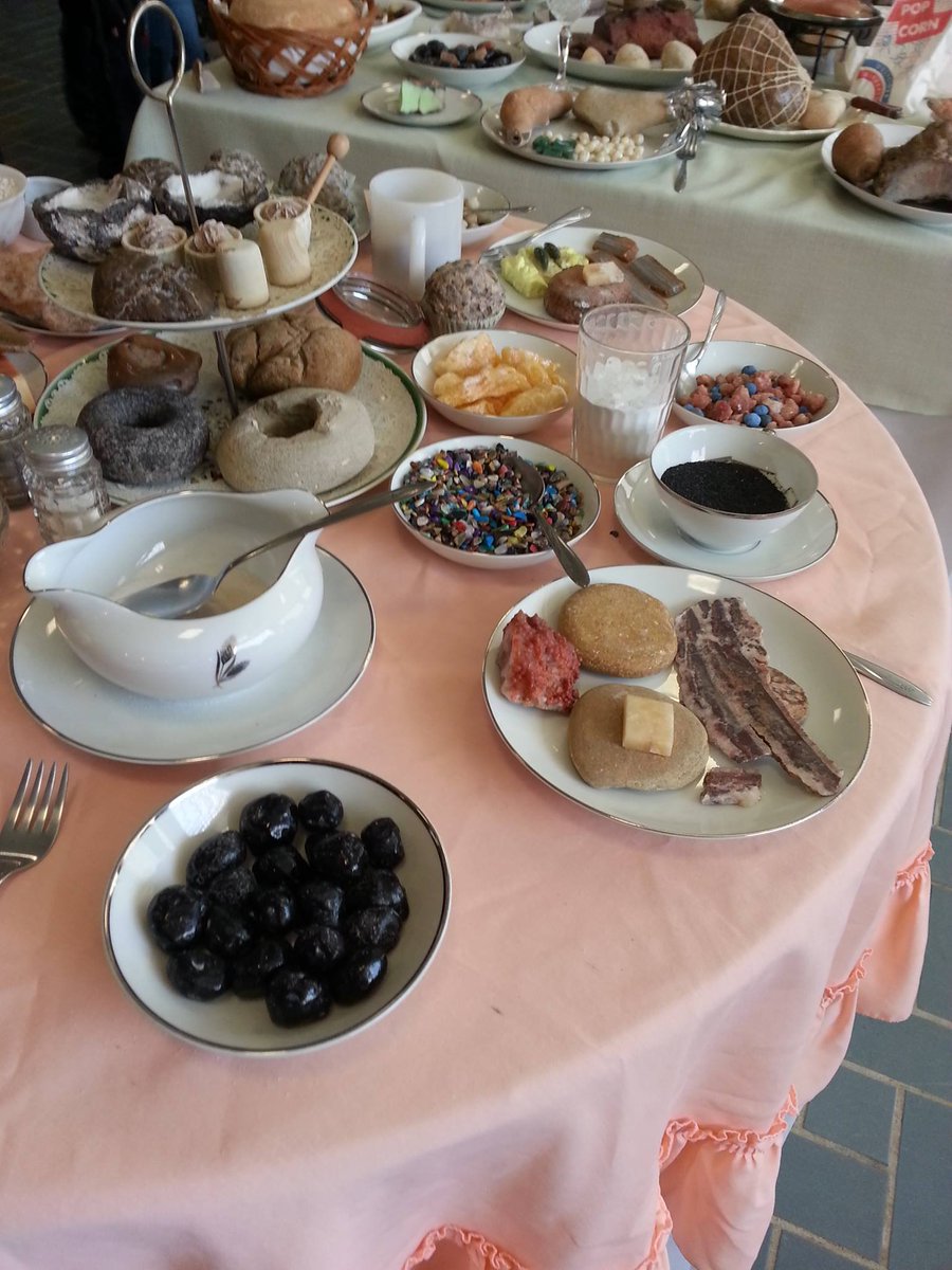 JPL_Reader's tweet photo. @fartpowder So there is a local mineral show that comes through town every year, and they always set up a "food" table. https://t.co/BTYK0Z8rbY