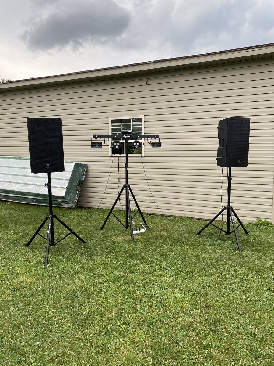 avsoundlights's tweet photo. Had a great gig this evening. It was a great 2020 Grad Party. Everything fits into my little Mazda CX-30. It was a different setup because of possible bad weather. It felt like a club scene where I was in a booth haha 👍🙂 https://t.co/kiq8DqE25P