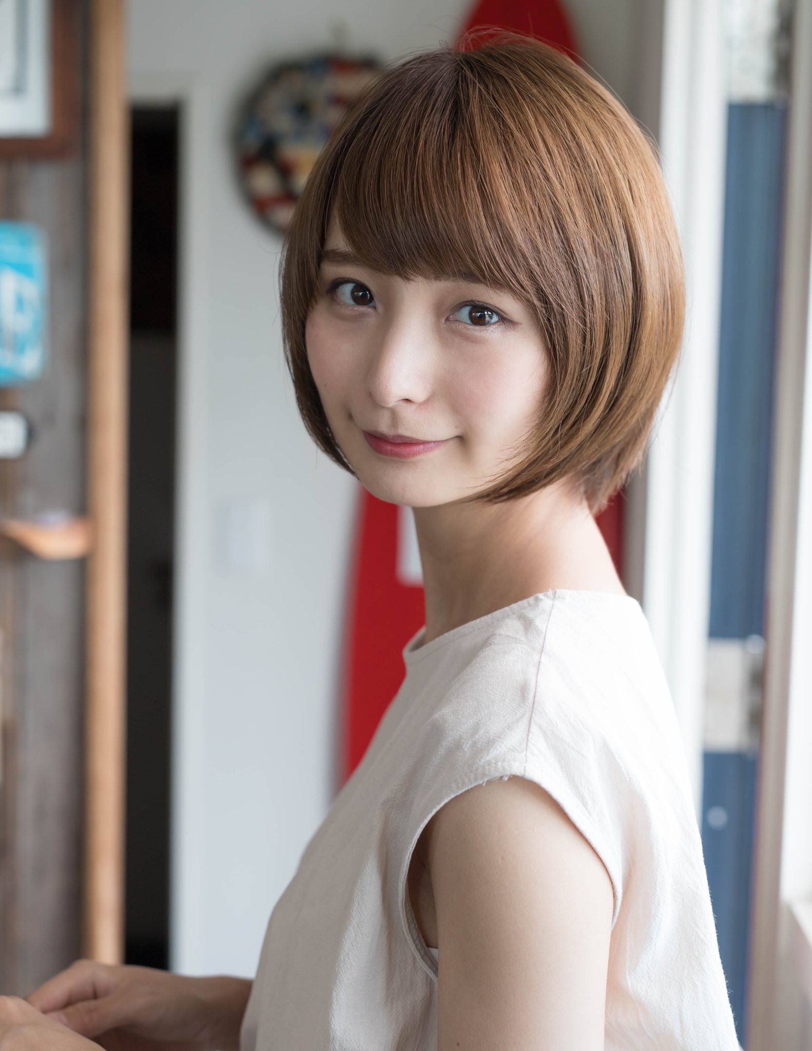 丸顔さんに似合うショート Twitter Search Twitter