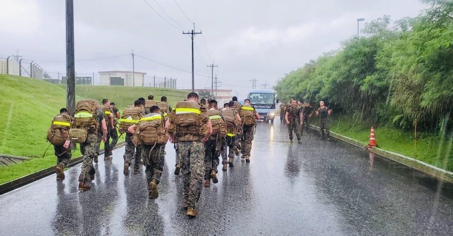 Not_Blade_6's tweet image. Then they finished the week by literally soaking up Okinawa during a #badass squad competition aboard Camp Schwab. Congrats to Mortars for pulling off the win! I look forward to seeing all of these warriors again soon! #forwarddeployed #bladeinvictus #theblade