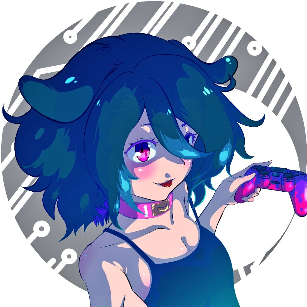 ゑるゐぬ お絵描き イラスト アイコン制作 ゲーマー女子アイコン