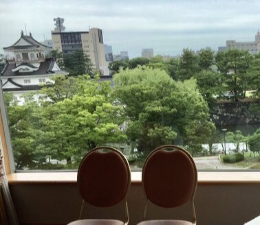 sakichachan's tweet photo. 窓からの富山城
髭の生えた武将に見える
#ANA2018 https://t.co/seauT1uYmB
