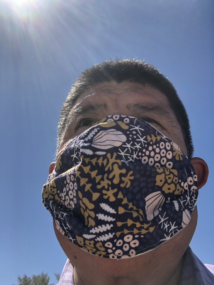 desertopus's tweet photo. @BrandonLeeNews @IselaBlancAZ Forgot mine one day, had to use my backup one in the car #WearAMask #LeeRocks https://t.co/JfsQpIDcER