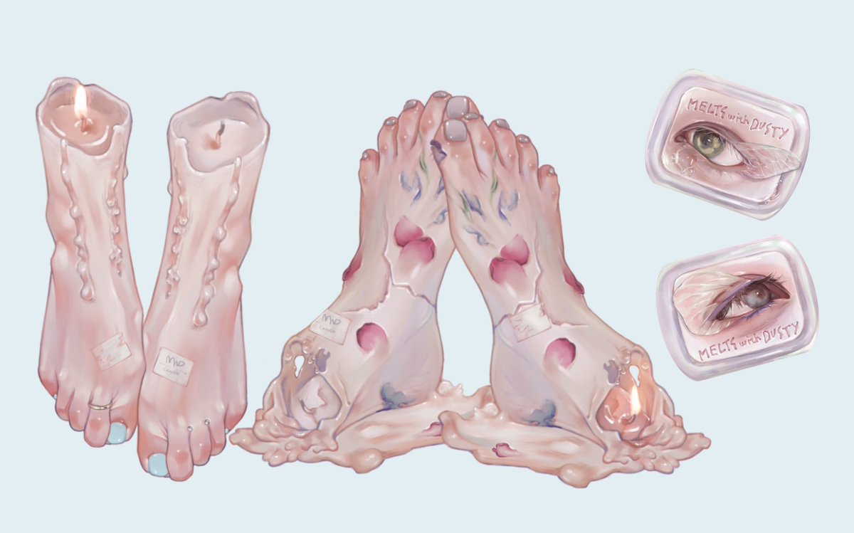 simple background feet toenails no humans melting toes barefoot  illustration images