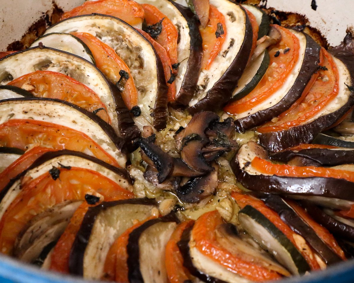 beyondumami's tweet photo. Back to joining #cookthebookfridays and made the #vegetabletian from @doriegreenspan's #everydaydorie cookbook. So good! https://t.co/z5fKtIut54 https://t.co/bGsULpmI4k