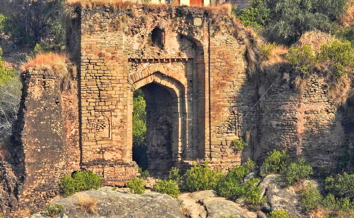 Pharwala Fort, Rawalpindi15th Century fort built on River Swaan which for a long time was the seat of the Gakhar power. The fort was conquered by the Mughals in 1519.Unfortunately, it is very hard to access as there is no road to the fort.