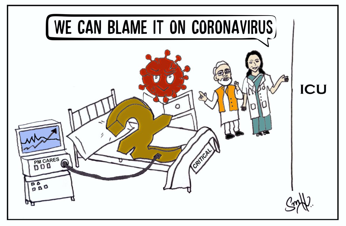 MaheenSidra's tweet photo. Fuel prices through the roof, Rupee suffering, #coronavirus out of control, I think @PMOIndia meant to convey his #MannKiBaat 
@CatalystVoid 
@arvindtm 
@CartoonistSan https://t.co/hO0ZulTkT9