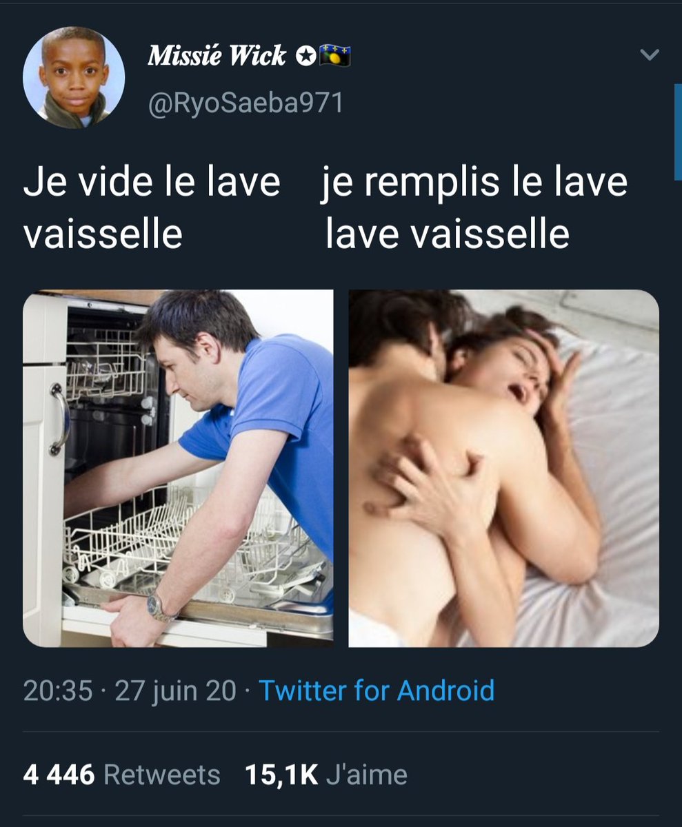 MissCliKK's tweet photo. Les hommes sont fascinants  !

Ils st capables de réduire les femmes à des appareils ménagers et des objets sexuels en insinuant que les femmes ne servent qu'à être des boniches et à se vider les couilles

Et indiquer juste en dessous qu'ils respectent et soutiennent les femmes https://t.co/TvMcpbFQeW