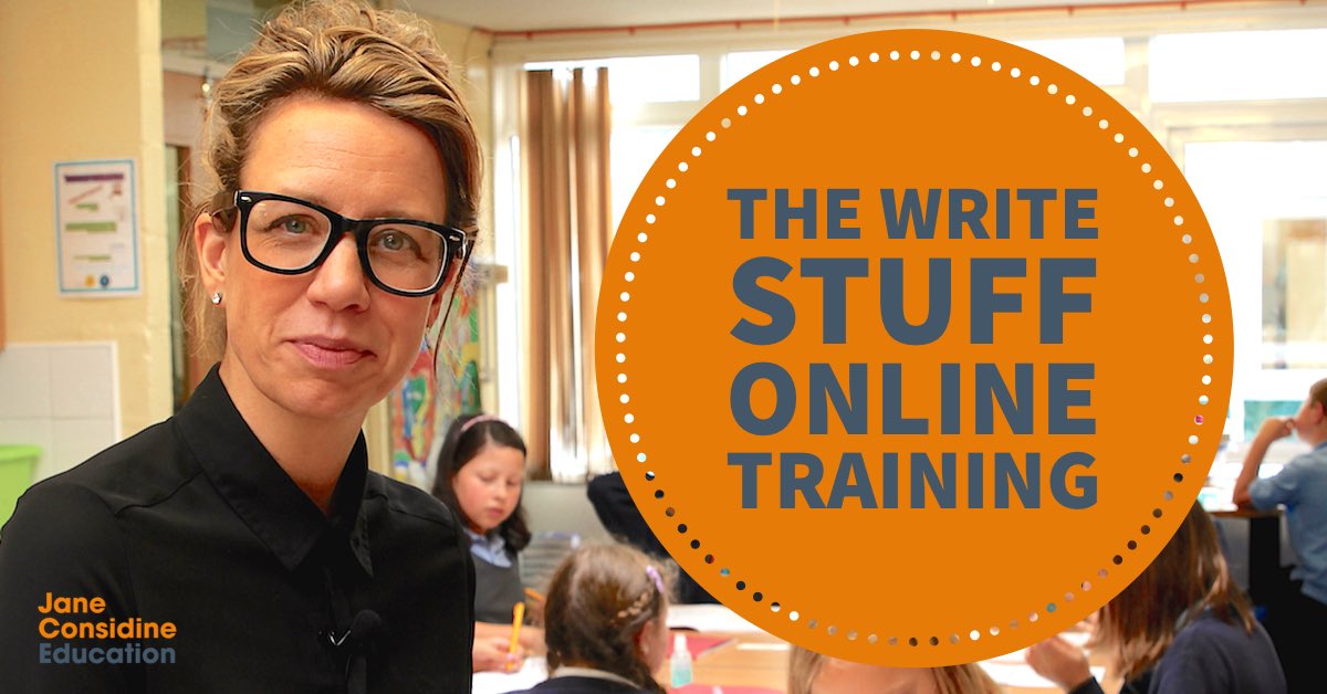janeconsidine's tweet photo. Jane Considine’s online training is now available to view. Simply choose your package and you can access Jane’s full and in-depth training on the teaching of writing.
https://t.co/zFItOSOT0s
“Jane has brought life into my teaching once again.”
#TheWriteStuffOnline https://t.co/YzaUtkVnQr
