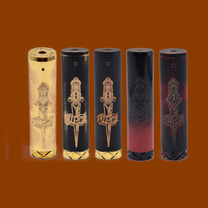3Avape's tweet image. New Arrival~~🤖
__
Purge Bloodsport Dagger Style Mech Mod
::
Brass mechanical mod that is compatible with 18650/ 21700/ 20700 battery (Not included) and fits for 510 thread atomizer within 26mm diameter.
::
{Pre Order} bit.ly/3dAAdZ2
::
#mechmod #vape