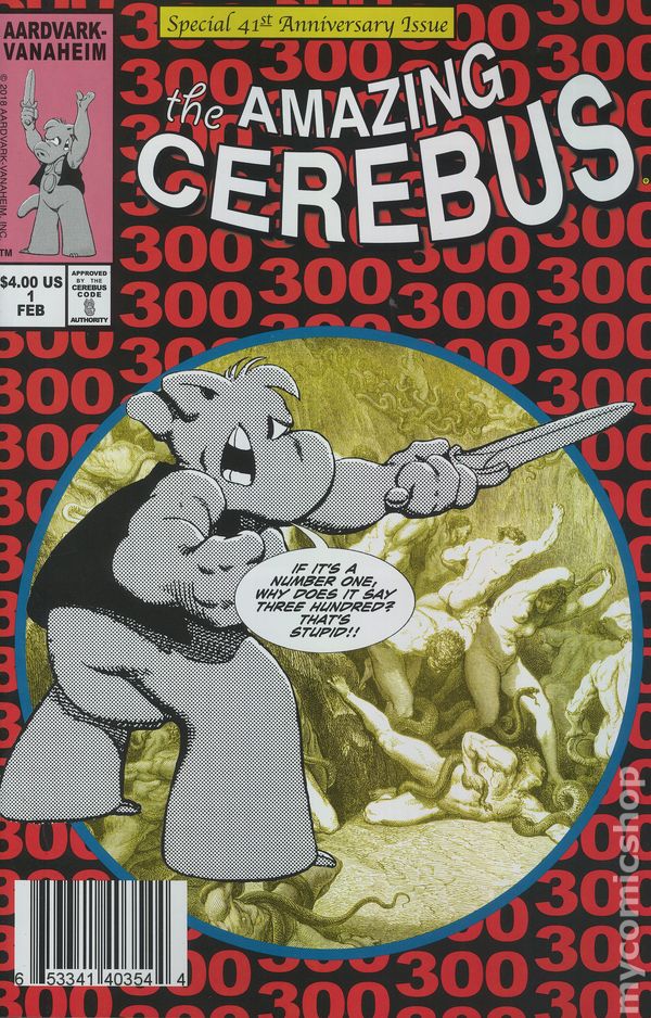 Now I made a post about how I accept history and this is history and not a pretty history. I don't think there has been such a well documented creators break like Dave Sim. If you read his comics till 300 your basically seeing a creator trying to hold himself together.