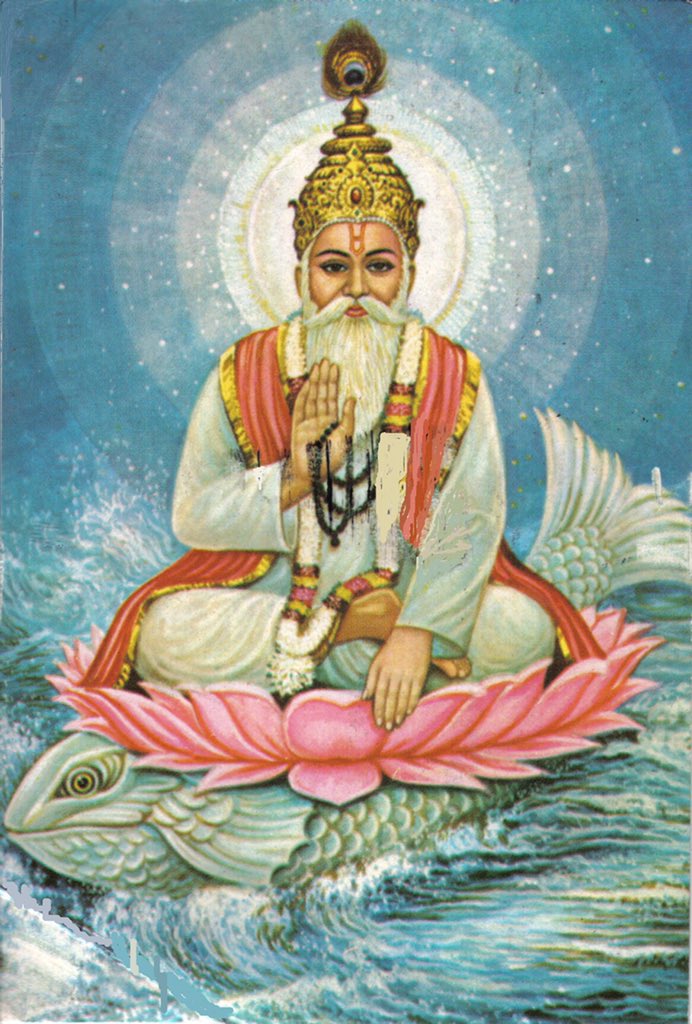 Anand_Krishna_'s tweet photo. @harimbawa Jaya #Jhulelal - #Avatara #Varuna atau Sang Hyang #Baruna di #Sindh beberapa abad yg lalu untuk melindungi rakyat dari penguasa yg zalim 🙏🏼 https://t.co/5w7H60k64X