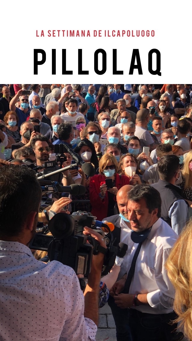 Buona domenica d’estate cari lettori! 🥰 PillolAQ torna a farvi compagnia con tantissime notizie fotografiche per raccontarvi l’ultima settimana in città e dintorni! Un abbraccio da tutta la Redazione de IlCapoluogo! 😍🌺  steller.co/s/pillolaq-la-…