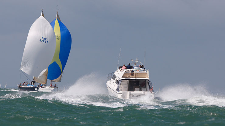 5. Faster, more manoeuvrable powered vessels should give way to slower vessels. I'm looking at you, joggers.