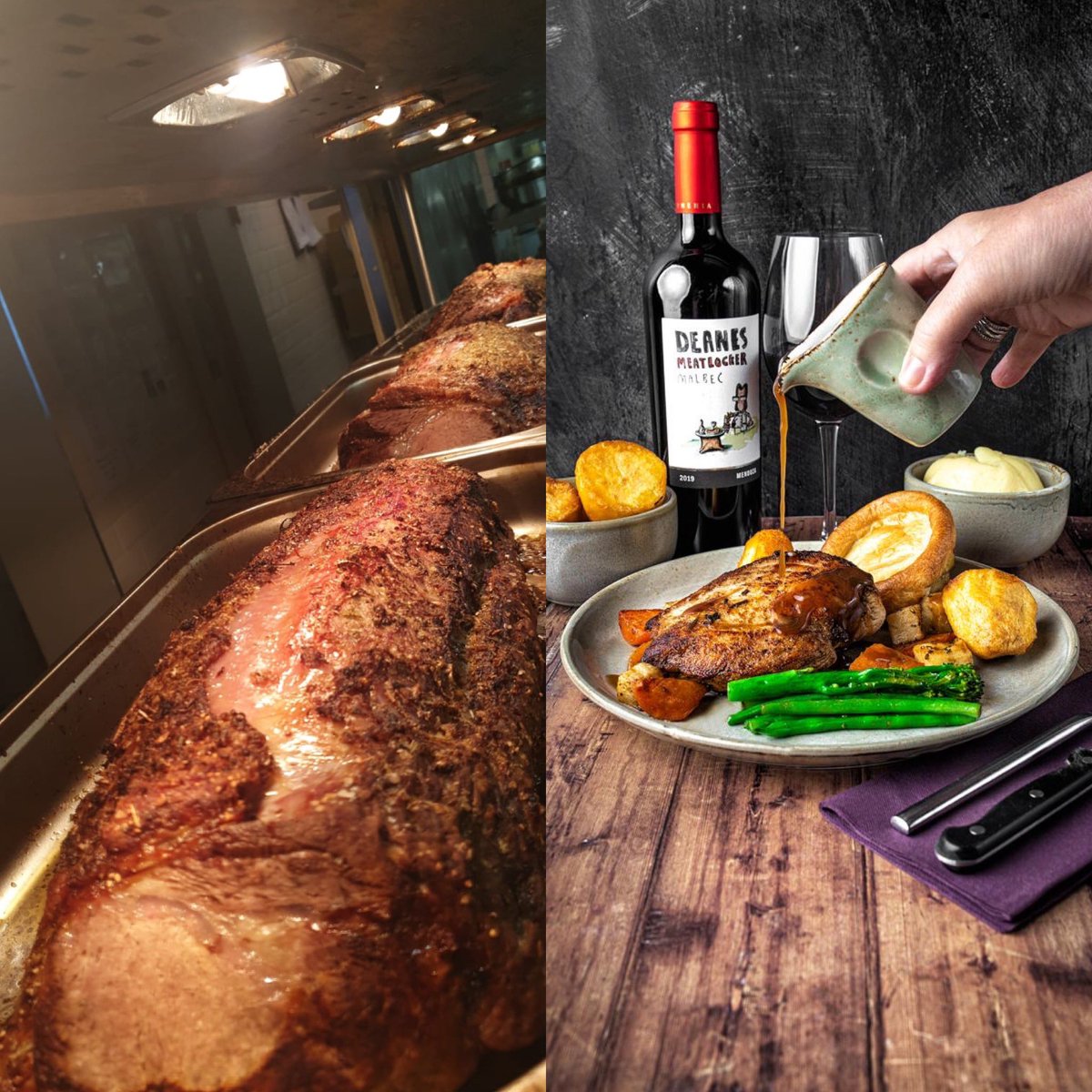 EatAtDeanes's tweet image. It’s a wet and chilly day but we’re roasting ... #SundayRoast #wecookforyou #DeanesToGo #SundayMenu #alacarte @DeaneAndDecano To order tel 02890663108 michaeldeane.co.uk