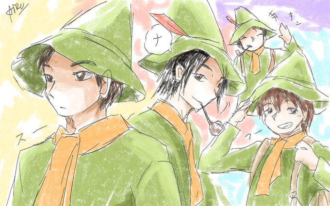 スナフキンのtwitterイラスト検索結果 スナフキンのtwitterイラスト検索結果