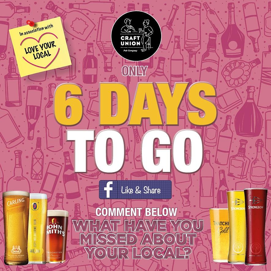 TheOldPostOffi's tweet photo. 6 more days and our doors will be back open 🍺🍺🍺 https://t.co/xYNte6iYeT