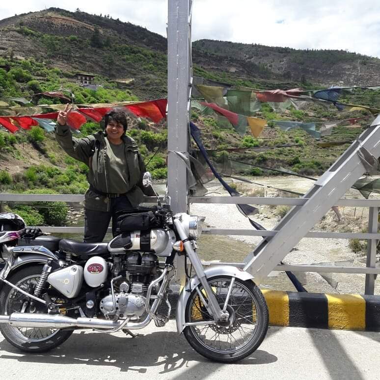 firstgearschool's tweet photo. First Gear's Best of Bhutan ride with The  Vagabonde Travel 

#ifrd #ifrd2018  #globalwomenwhoride #RoyalEnfiled #Vegabonde #Bhutan #WomenRiders #BhutanTourism #FirstGear https://t.co/1SQJE3q9b4