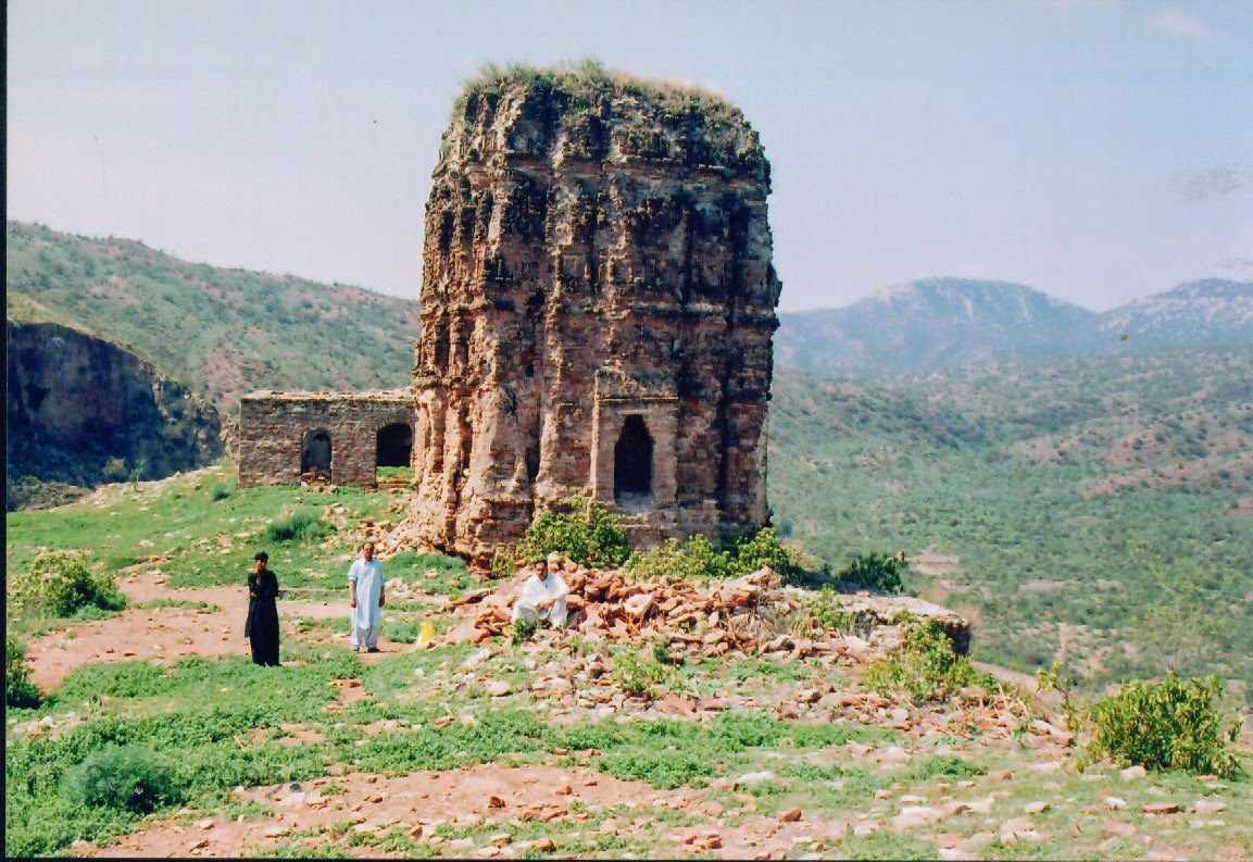 Nandana Fort, ChakwalBuilt by rulers of the Hindu Shahi on a strategic road it was later conquered and renovated by Mahmud of Ghazni. This was also the location where the famous Muslim polymath Al-Beruni calculated the circumference of the earth.