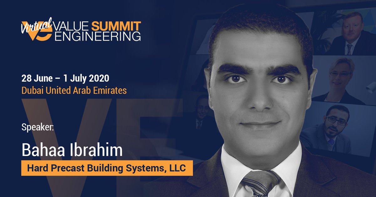 bahaa_24's tweet photo. Join the Virtual VE Summit , #register to https://t.co/9VeSs4VYt2
@MeConstructionNews.com
Stephan Degenhart 
Naji Atallah 
Craig Garrett 
and myself will discuss (Call of Technology) during the panel discussion on Tuesday June 30th at 10:00am UAE time. https://t.co/sPJWH2YBvs