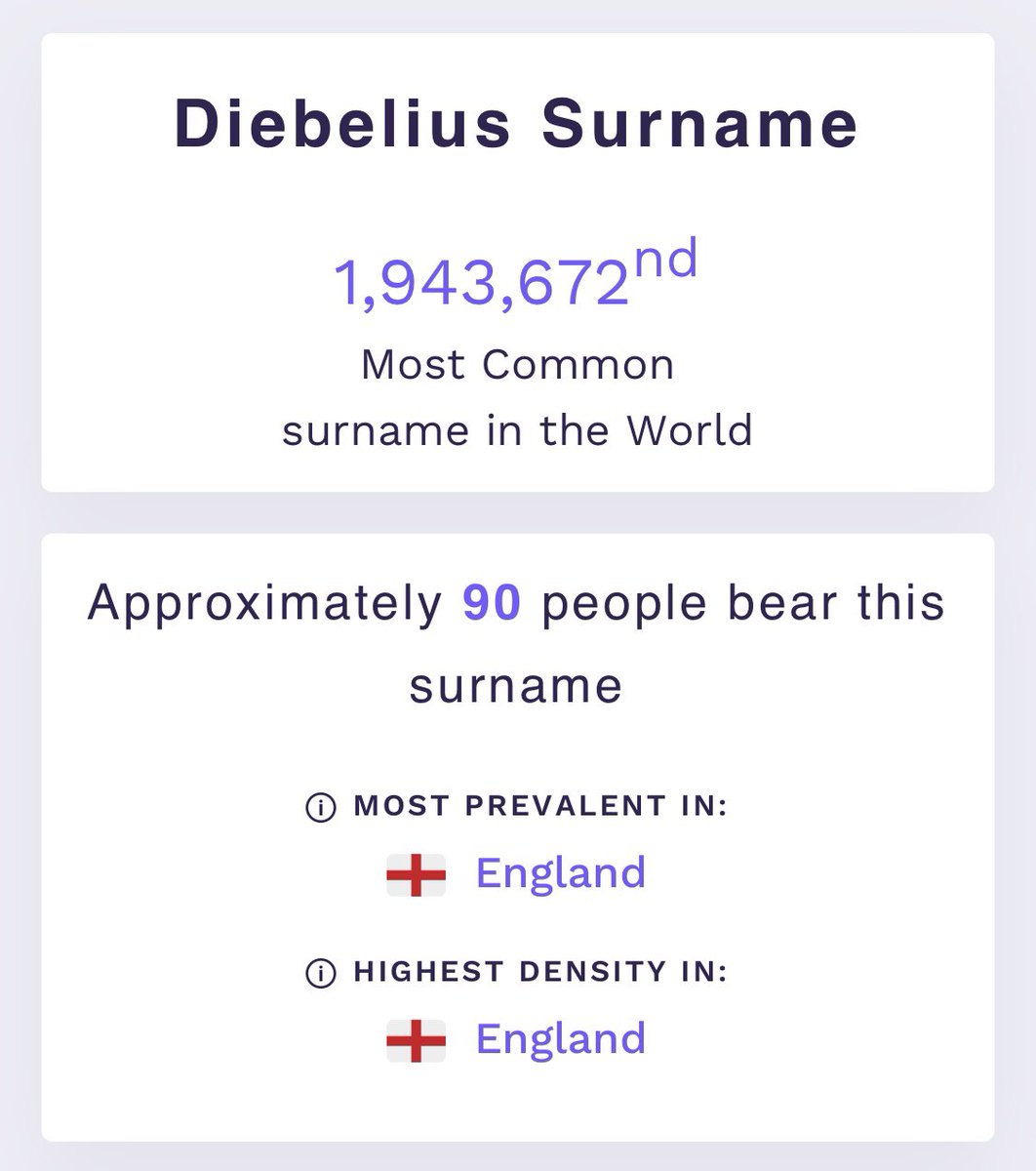 And that is why I’ll never change my surname 😂