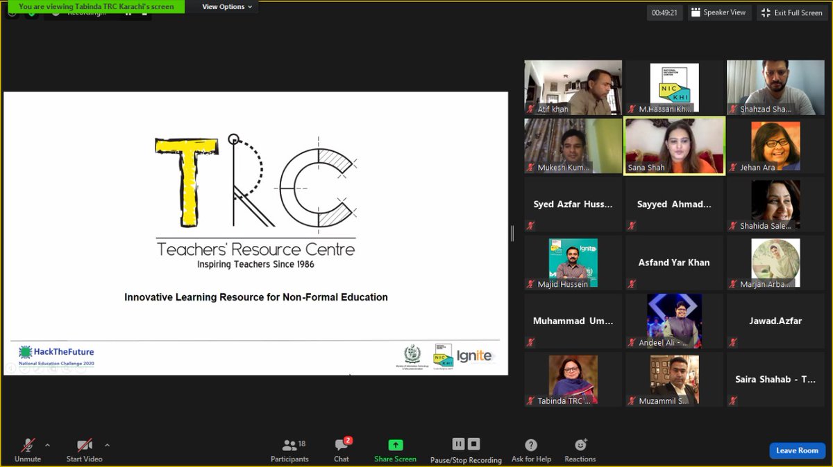 NIC_Karachi's tweet photo. The final competition keeps getting intense
#NEC2020, finalists are putting up a great show with their keenly researched ideas & proposals
Wishing them Best of Luck!
@NOWPDP, #ExamBites, #LearningPitch, #TRC, @HalagulaKids
#HackTheFuture
@IgniteNTF
@MoitOfficial
@LMKTOfficial https://t.co/2ALylOjQhY