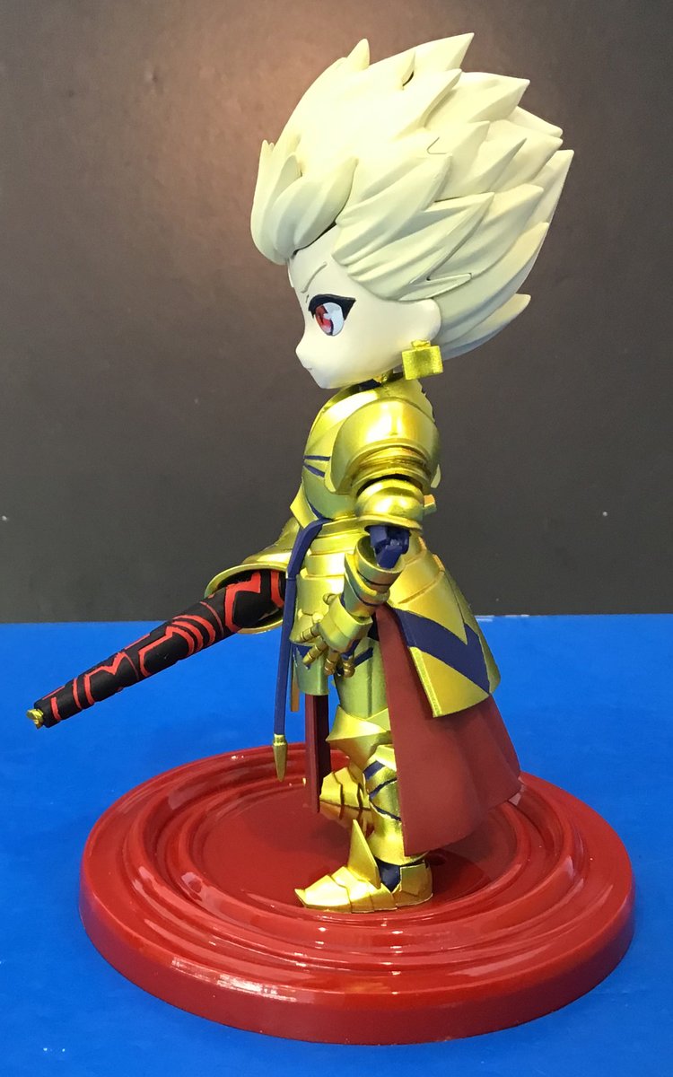 おもちゃ屋本舗 米沢店 展示中 ぷちりっつ アーチャー ギルガメッシュ 制作 シマ様 今回も全塗装 で作って下さいました 使ったシールはエアに書かれている小さい文字のみ 本体の模様も塗装です 目もシールを使わず塗装 パッケージの目が横を向い おもちゃ屋本舗 米沢店 展示中 ぷちりっつ アーチャー ギルガメッシュ 制作 シマ様 今回も全塗装 で作って下さいました 使ったシールはエアに書かれている小さい文字のみ 本体の模様も塗装です 目もシールを使わず塗装 パッケージの目が横を向い