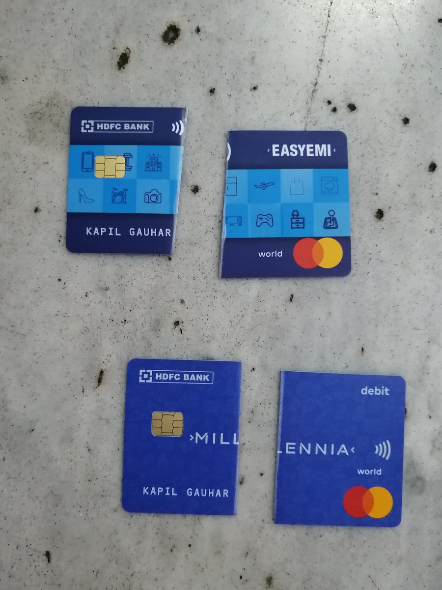 kpgauhar's tweet photo. Dear @HDFC_Bank @HDFCBank_Cares,
#ThankYou for not taking the matter into consideration, nor providing any #solution to me. Highly obliged with your #services, I've finally #closedmyaccount with you. Please keep your cards and don't do any such thing to anyone #inthefuture. https://t.co/tKRV9jQRwr