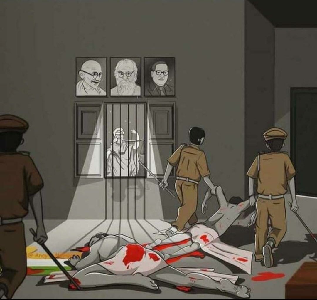 Manojkumarit's tweet image. #JusticeForJeyarajAndBennicks